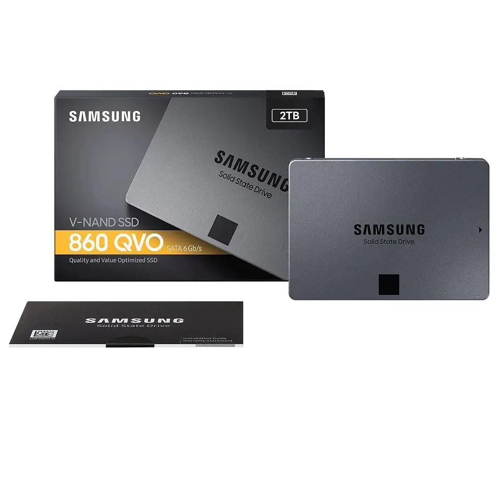 Накопичувач SSD Samsung Sata 2.5 2TB SSD 860 QVO MJX QLC (MZ-76Q2T0BW) Б/в - фото 5