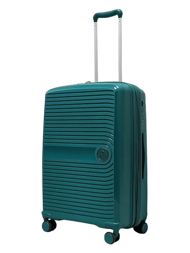 Валіза середня M поліпропілен Airtex 223 68×48×26см 68л Бірюзова - фото 2