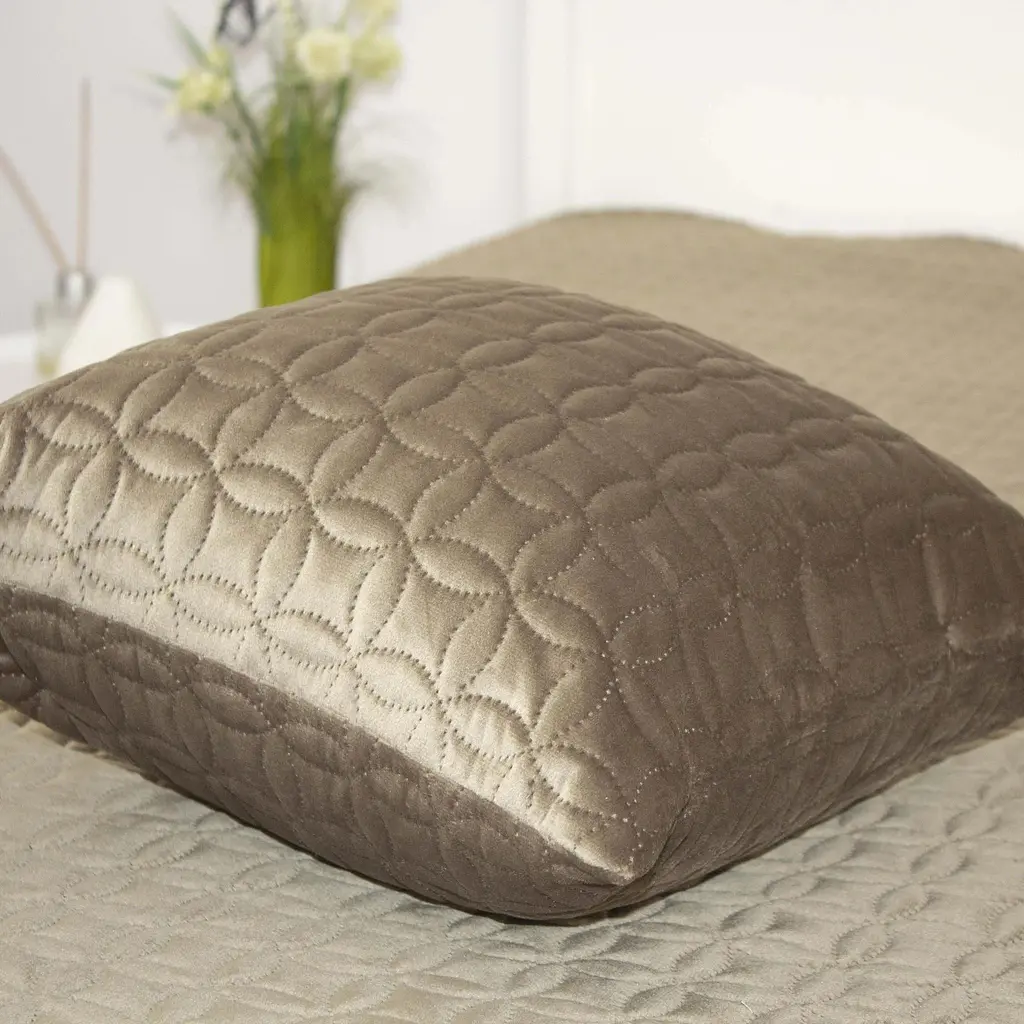 Наволочка декоративна ТЕП Velour Мозаїка 45х45 см хакі (2-05175_36302) - фото 4