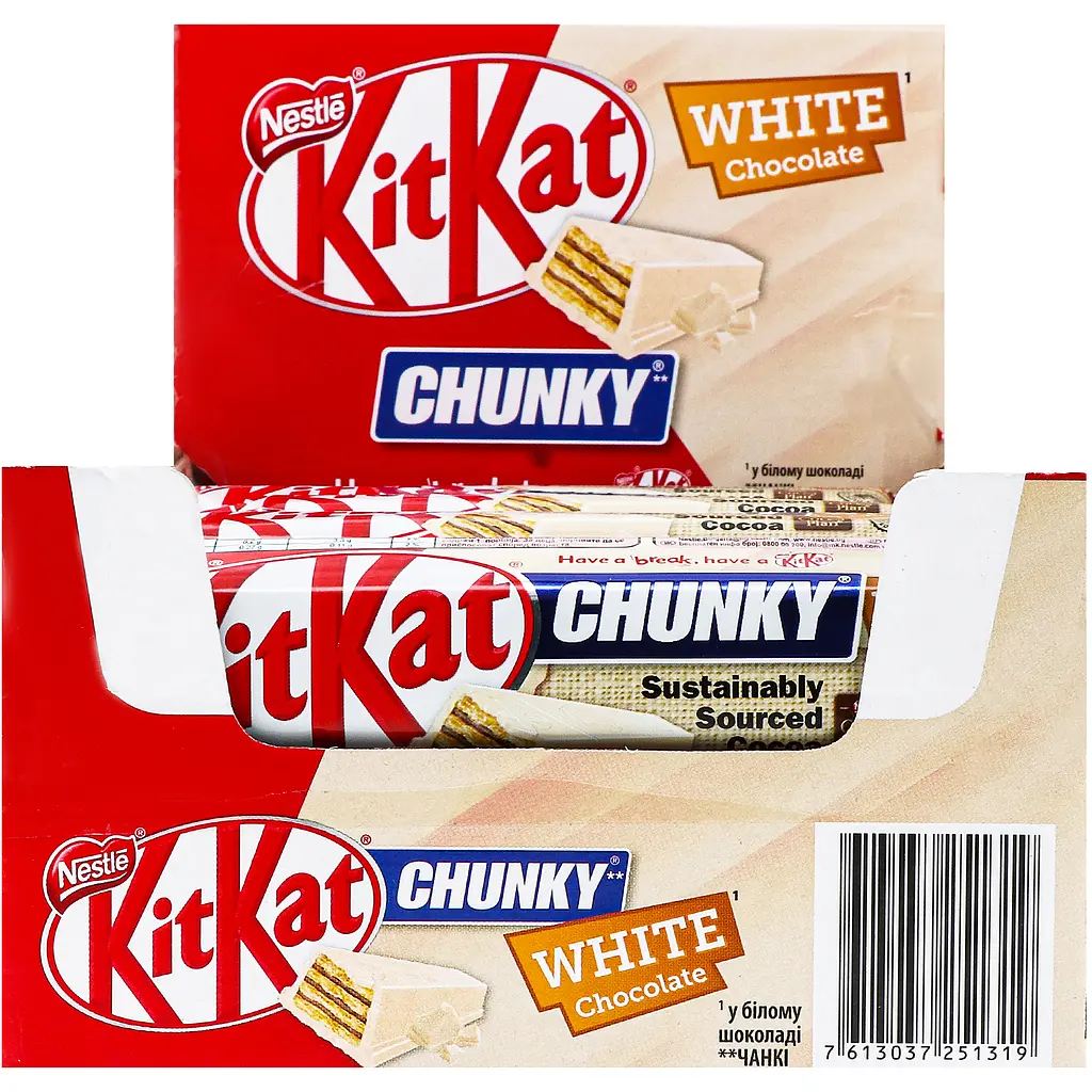 Батончик KitKat Chunky білий 40 г - фото 4