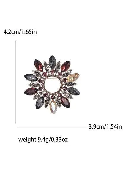 Брошь венок классическая женская брошь-булавка - фото 2