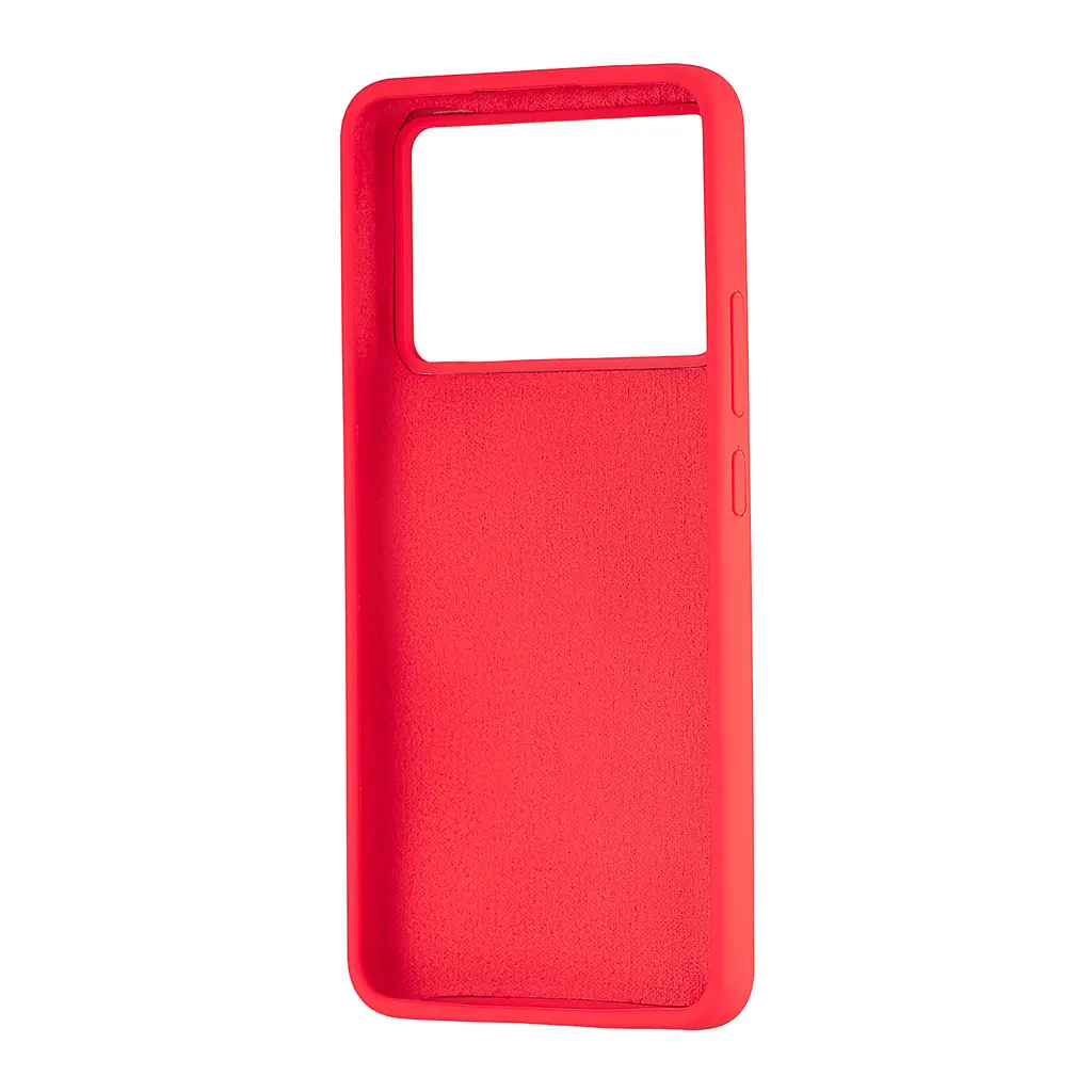Чохол Silicone Case Xiaomi Poco X6 Pro/Redmi K70E 5G Red - фото 2