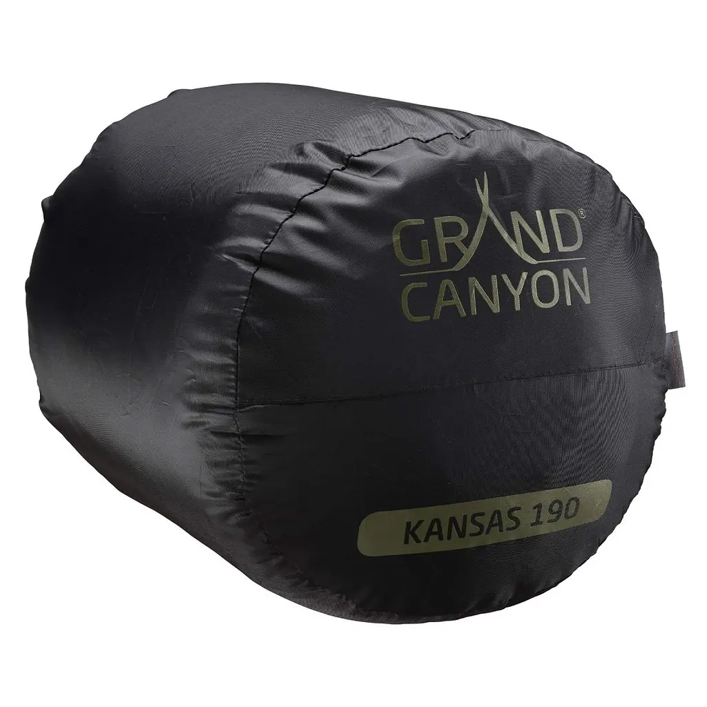 Спальний мішок Grand Canyon Kansas 190 0°C Capulet Olive Left (340019) - фото 7
