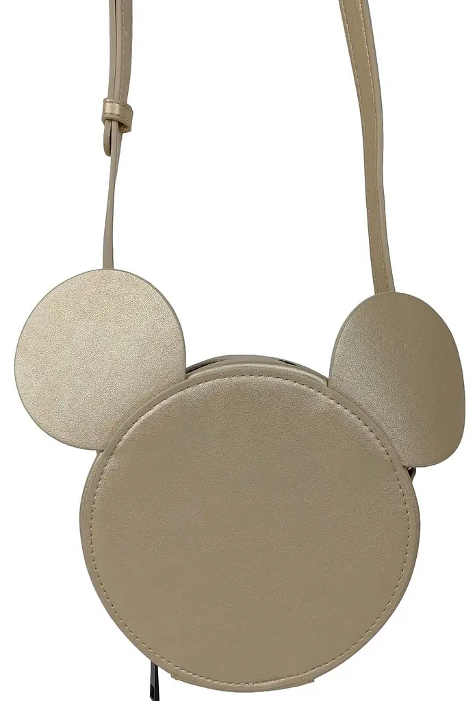 Сумка дитяча C&A Mickey Mouse з екошкіри для дівчинки 17х17 см Золотистий