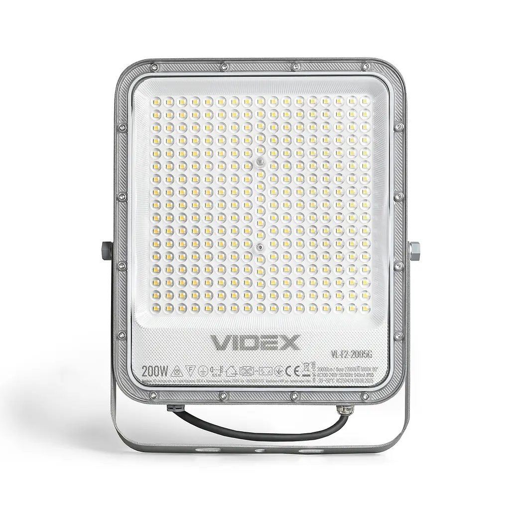 LED прожектор Videx Premium F2, 200W 5000K (26173-000)  - фото 3