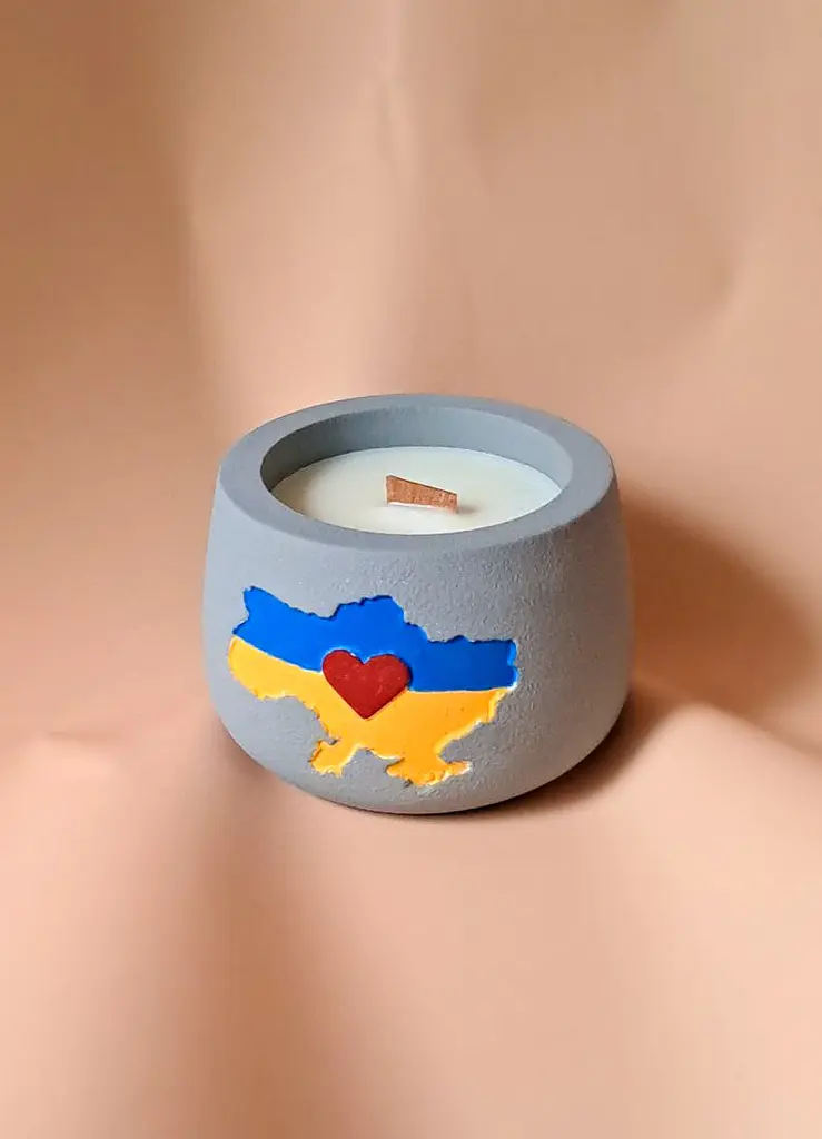 Свічка Svich Shop З Україною в серці - фото 2