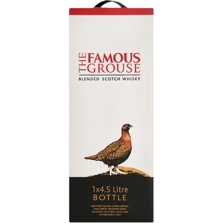 Виски Famous Grouse Blended Scotch Whisky 40% 4.5 л, в подарочной упаковке - фото 3