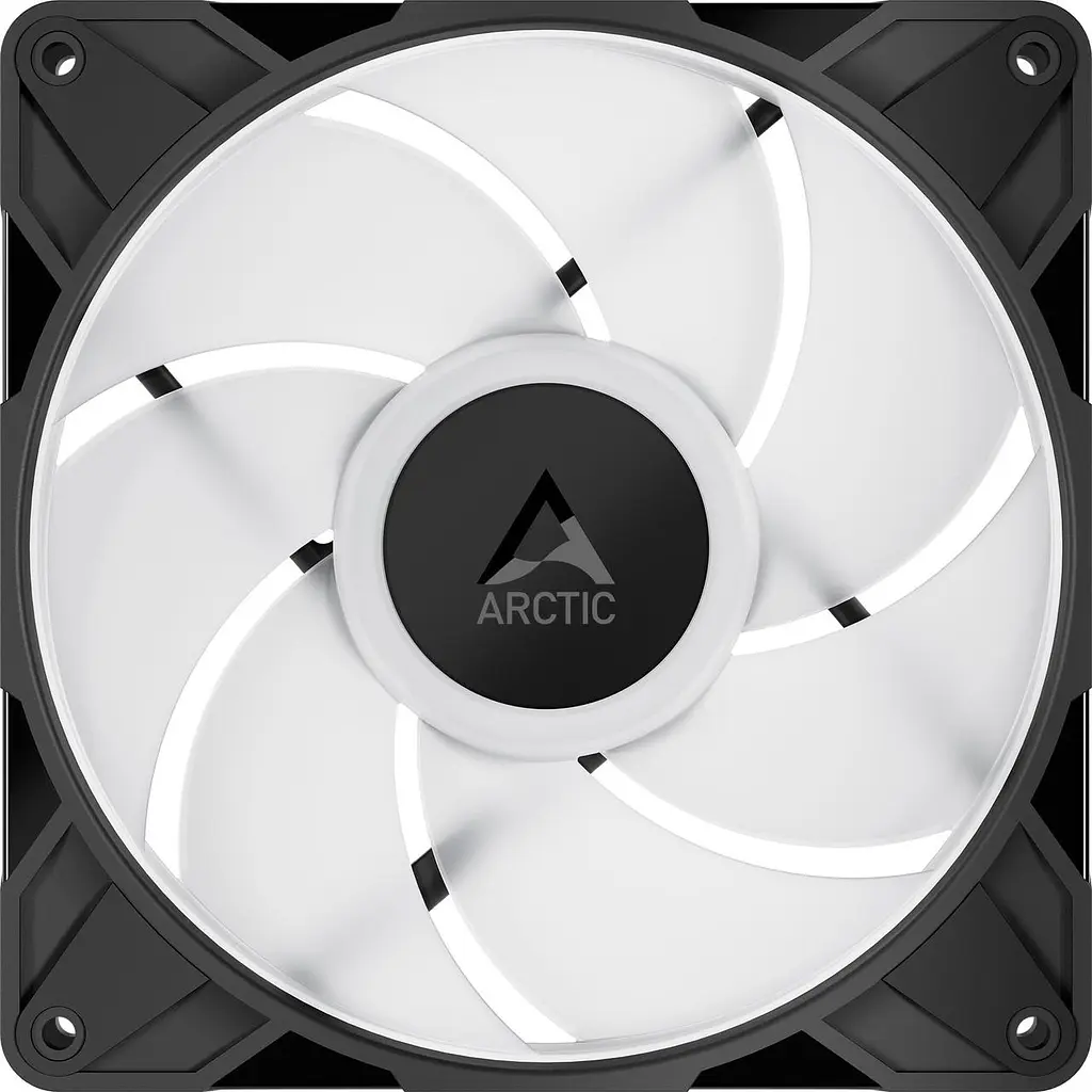 Набір із трьох вентиляторів для корпусу 140 мм Arctic P14 Pro 3pcs ACFAN00320A A-RGB/Black - фото 4