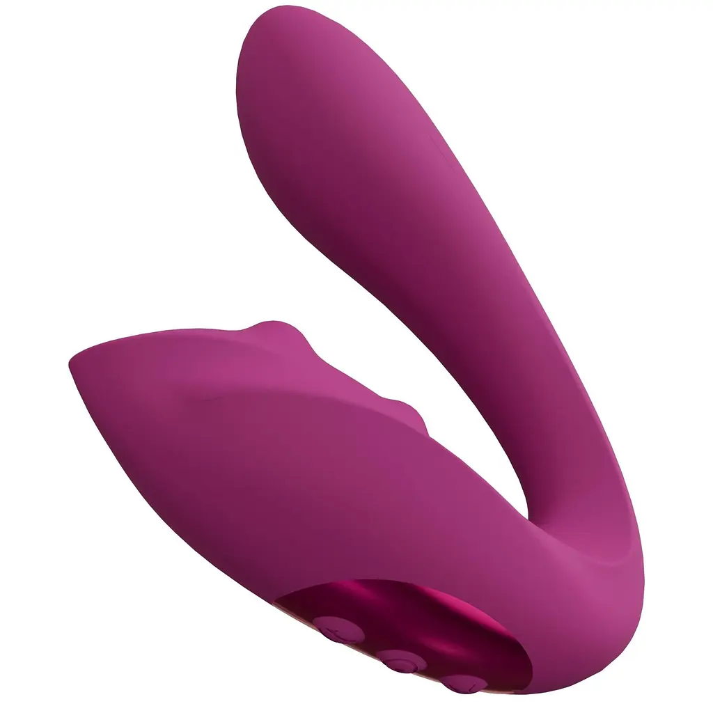 Вібратор Vive Yuki Rechargeable, 8.9 см (рожевий) - фото 2