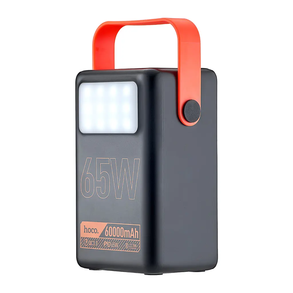 Power Bank Hoco J110A Powerful PD65W power bank 60000mAh Black