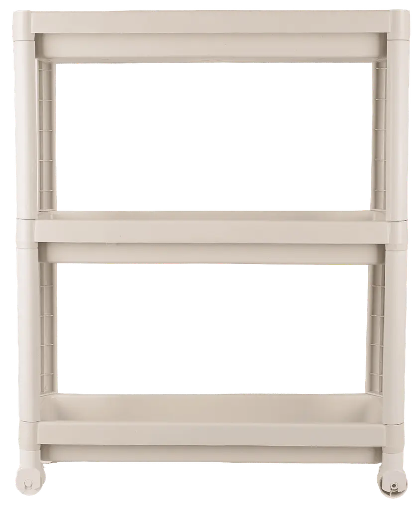 Етажерка 3-х ярусна Violet House 6015 Long Shelf 3 WHITE 54х18х67 см (7249026) - фото 3