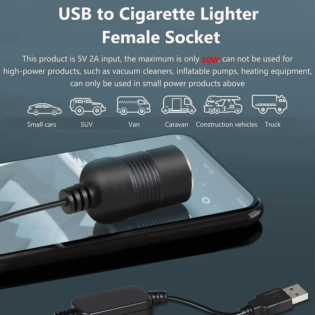 Автомобільний USB адаптер 12V для відеореєстратора, GPS та інших пристроїв - фото 6