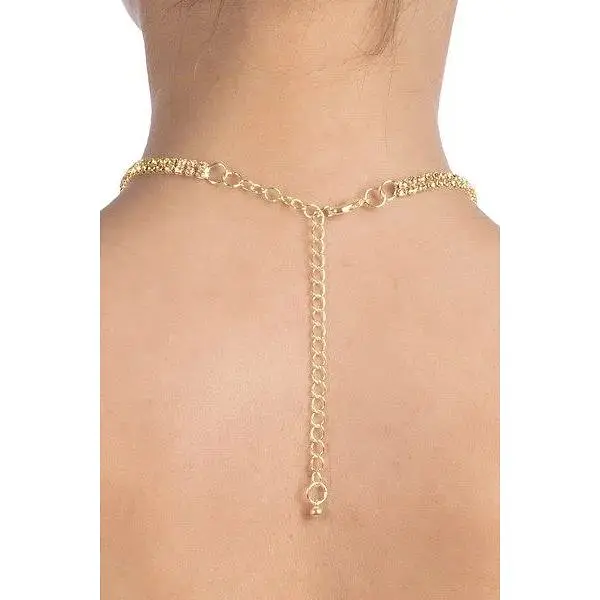 Колье со стразами Bijoux Pour Toi - Audrey Gold - фото 2