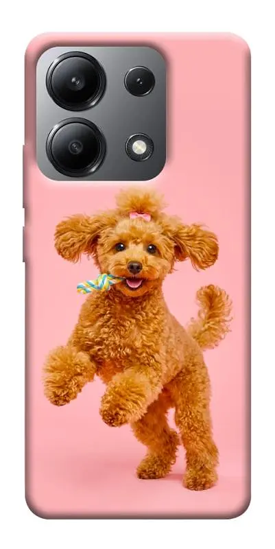 TPU чохол Demsky Happy poodle для Xiaomi Redmi Note 13 4G