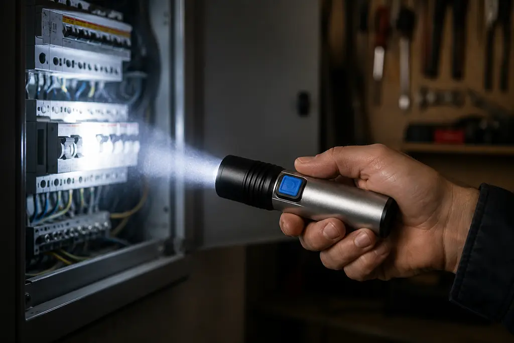Ліхтарик ручний BL K31 USB CHARGE / Ліхтар на акумуляторі / Ліхтар світлодіодний - фото 2