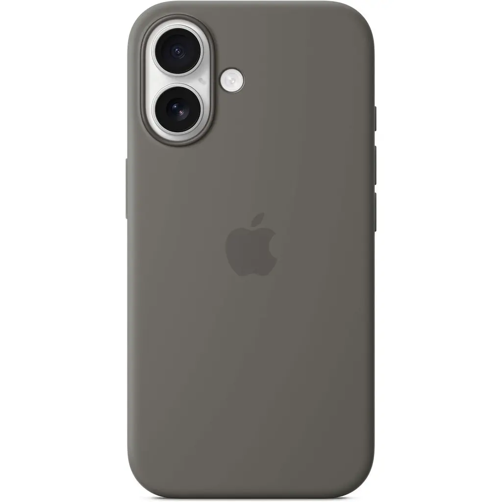 Чохол Apple Silicone Case with MagSafe для iPhone 16 Stone Gray (MYY33ZM/A) [116206] - фото 4