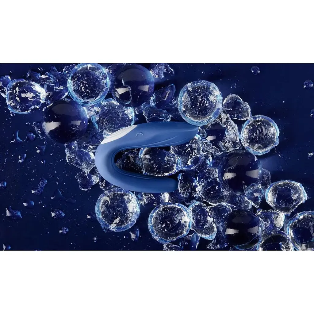 Вибратор для пар Satisfyer Double Whale с управлением через приложение - фото 5