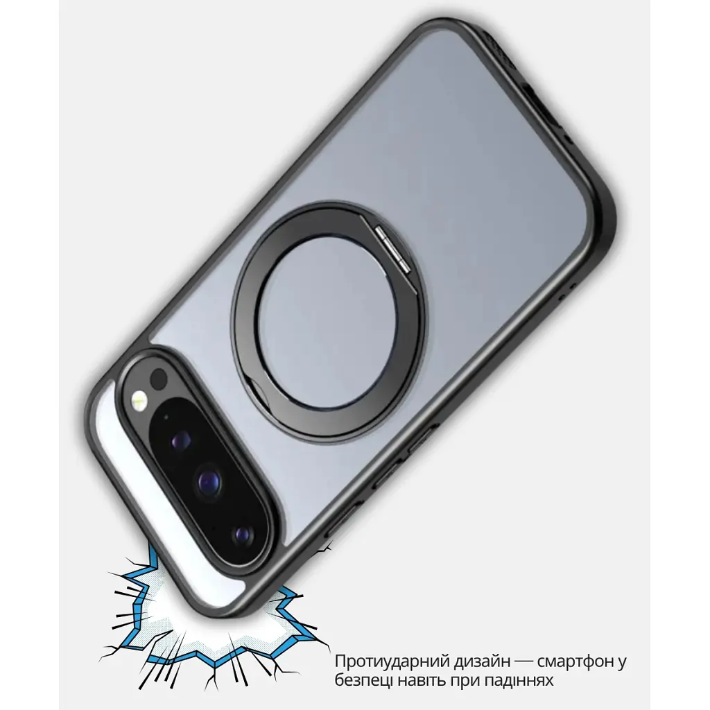 Чохол до мобільного телефона BeCover Aura Fold Google Pixel 9 / 9 Pro / 10 / 10 Pro Black (714134) - фото 4