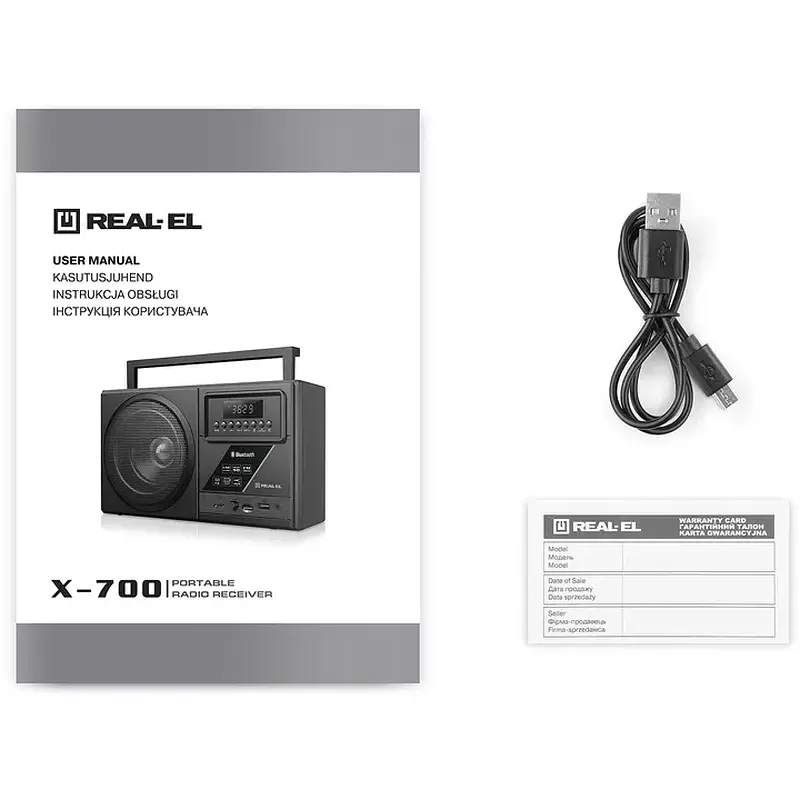Радиоприемник REAL-EL X-700 - фото 6
