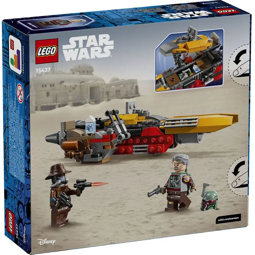 Конструктор LEGO Star Wars Спидер Кобба Ванта 207 деталей (75437) - фото 8