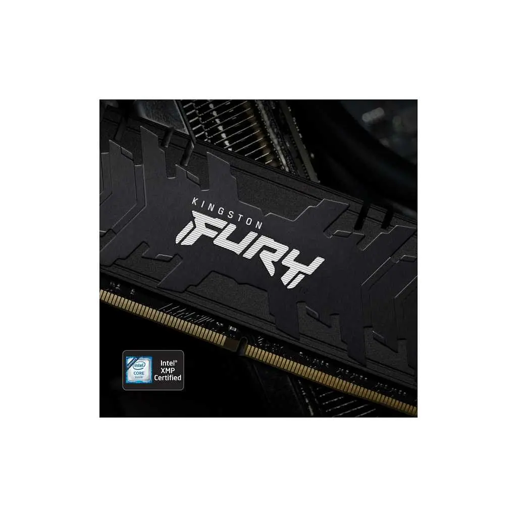 Модуль пам'яті Kingston Fury DDR4 16Gb (2x8) Kingston Renegade Fury Black 3200Mhz (KF432C16RBK2/16) Б/в - фото 4