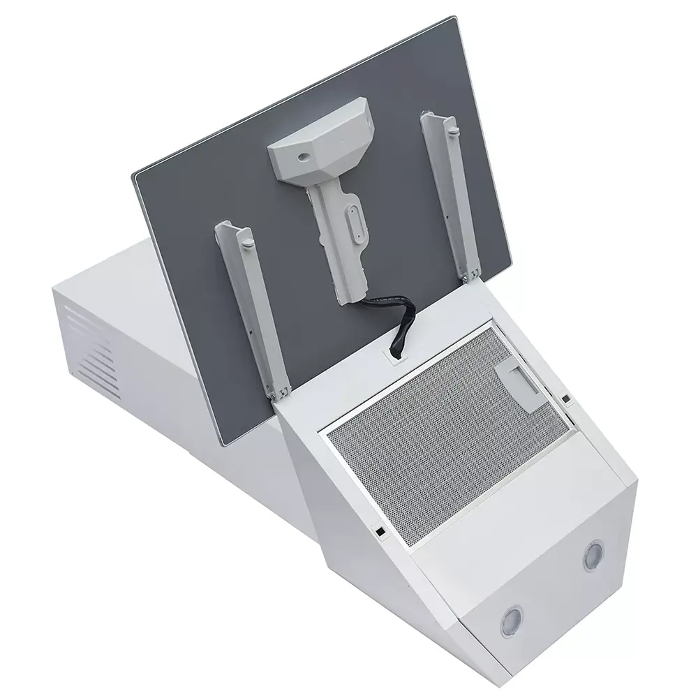 Витяжка декоративна похила Minola HDN 5202 WH/INOX 700 LED - фото 7