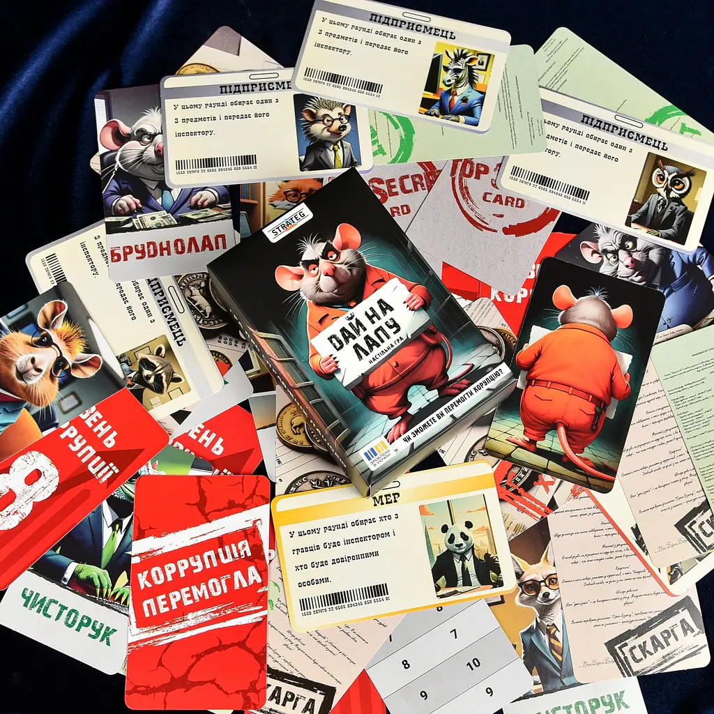 Настільна гра Strateg Дай на лапу (30970) - фото 5