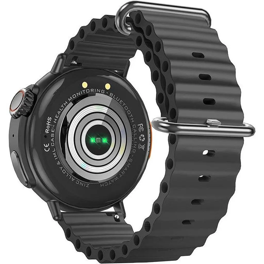 Розумний годинник з функцією дзвінка Hoco Smart sports watch Y18 (call version) чорний - фото 6