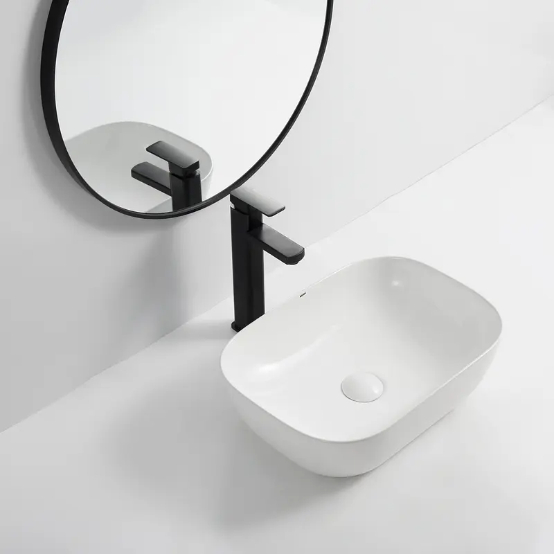 Умивальник накладний Mixxus Premium Diverse-0112 455x325x135 мм MP6540, Білий - фото 3