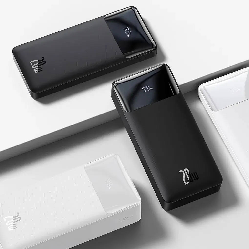 Внешний аккумулятор Baseus Bipow Digital Display 10000 mAh 20w (PPBD050301) черный - фото 5
