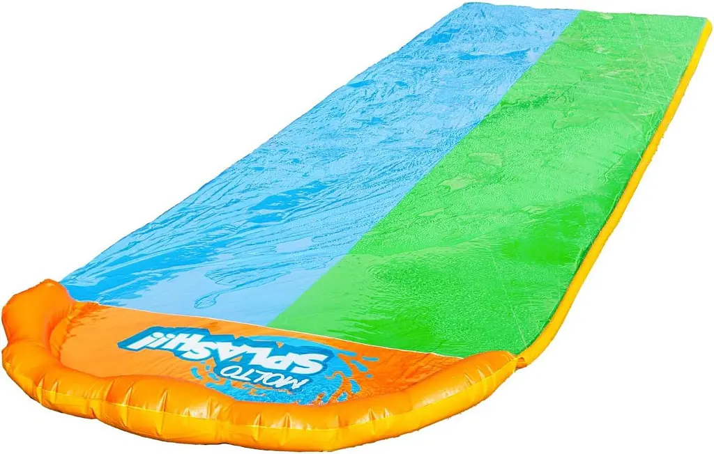 Подвійна водна доріжка для ковзання з фонтанами Water Slide 2, Molto (25754) Molto art25754