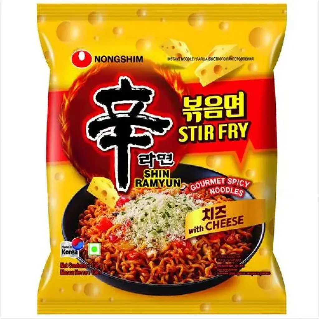 Локшина Nongshim Shin Ramyun Gourmet Spicy Cheese 136 г