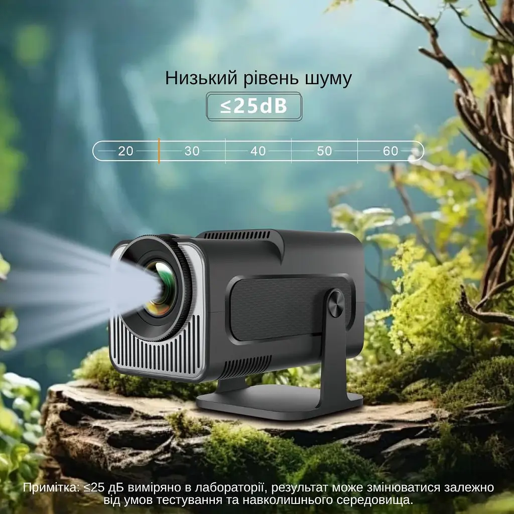 Проектор XON SmartView X-Pro Mini Full HD 1280х720Р, 4K, Wi-Fi, Android, 6800Lm (XVPU1207AB 3565) Чорний - фото 15
