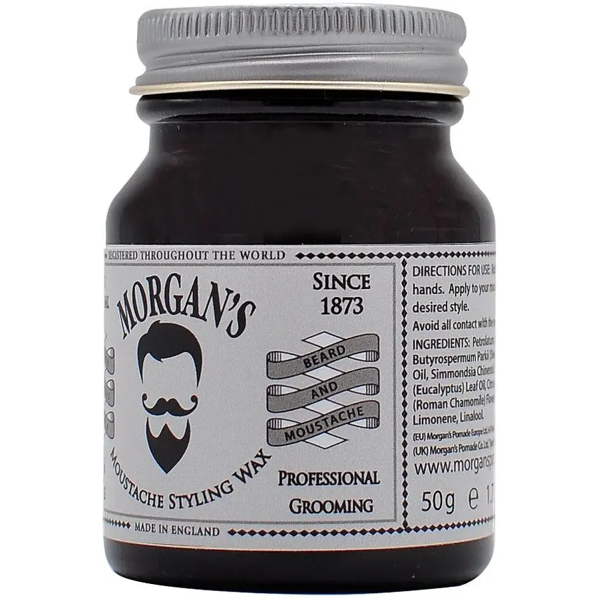 Воск для укладки ус Morgan's Moustache Styling Wax Twist & Twiddle 50 г - фото 3