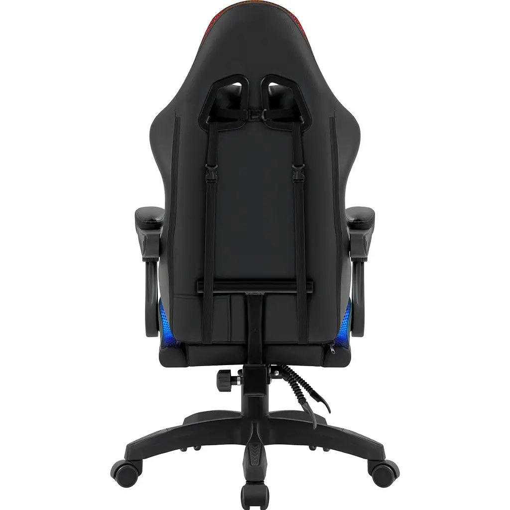Кресло игровое Defender Energy, Класс 4, 50 мм, PU, ​​RGB, черное - фото 6