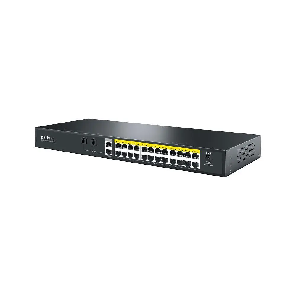 Мережевий комутатор Ethernet P124GH NETIS - фото 2