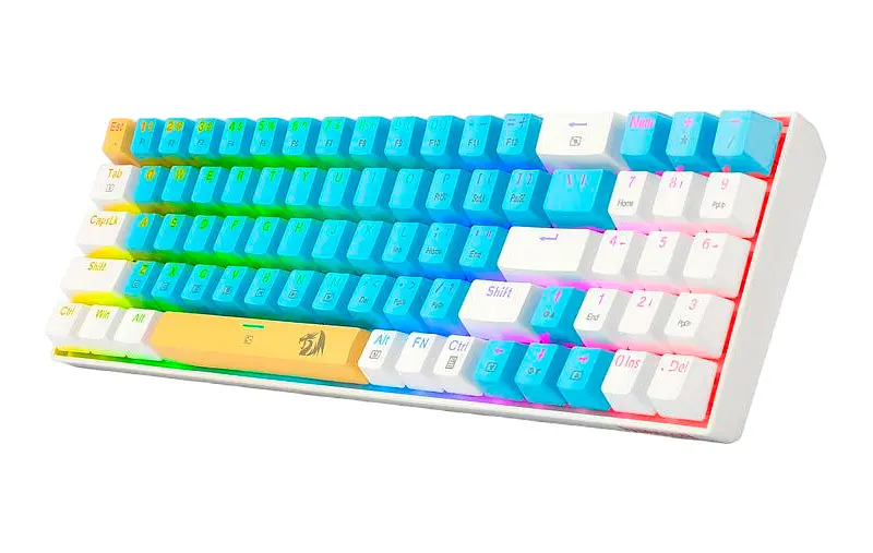 Клавиатура Redragon K688 RGB USB Mini [K688RGB-BW] [84556] - фото 2