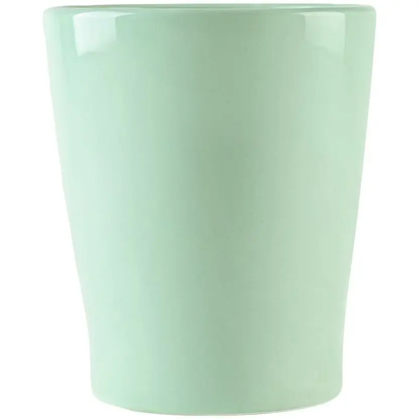 Горщик для квітів МВМ My Home, 16 см, зелений (DH-FLOWERS-29 GREEN)