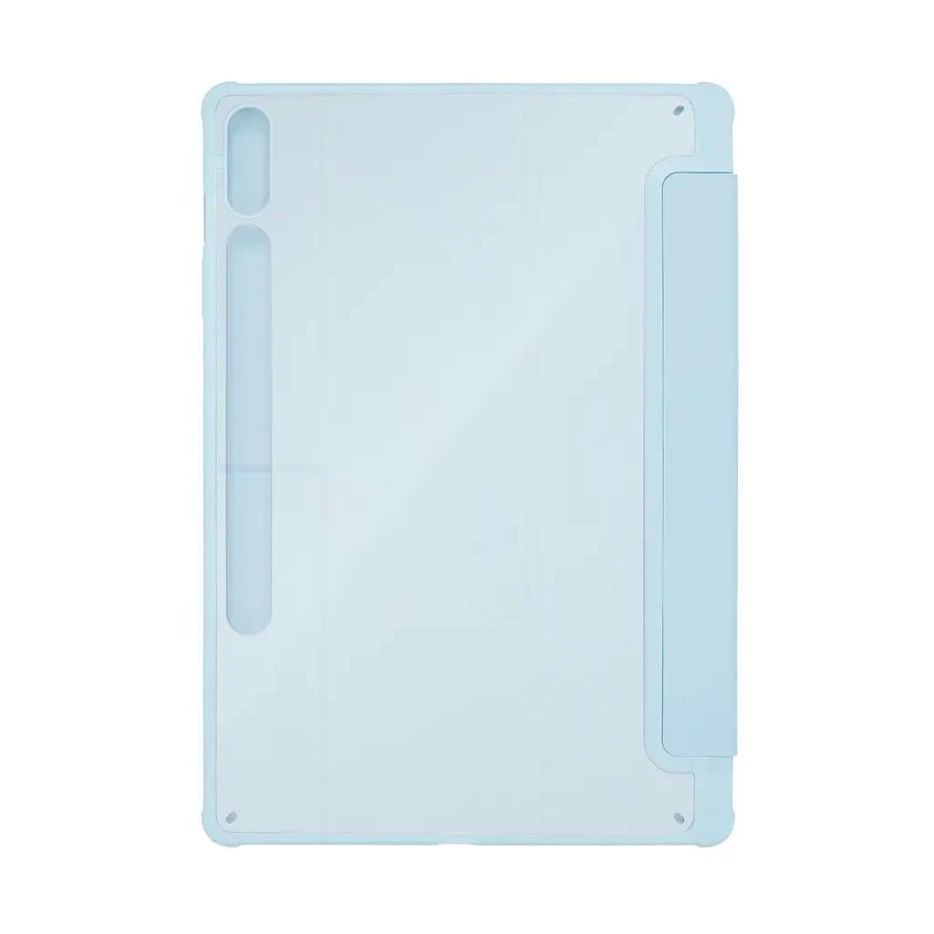 Чохол-книжка для планшета Samsung Galaxy Tab S9 Plus (SM-X810/X816B/X818U)/S9 FE+ (SM-X610/X616)/S10 Plus (SM-X820/X826), Y-Type PEN, блакитний, магнітний, з тримачем для стилуса, протиударний, обкладинка з функцією підставки, екошкіра + ТПУ - фото 2