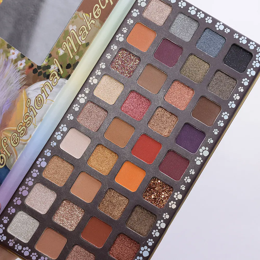 Палетка Тіней для Ока Professional Makeup 36 в 1 Дитяча Косметика IGOODCO Котик - фото 8