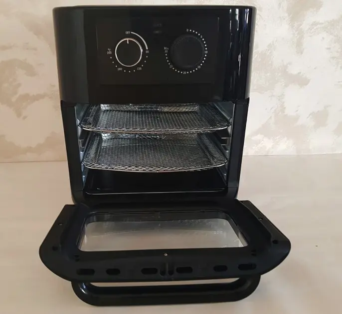 Мультипіч Аерофритюрниця духовка 12L фритюрниця Air Fryer DSP KB-2029 - фото 7