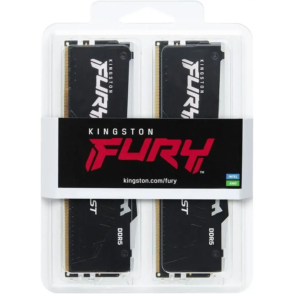 Модуль пам'яті DDR5 Kingston FURY Beast RGB EXPO 2x64 ГБ 5600 МГц чорний (KF556C40BBAK2-128) [175481] - фото 7