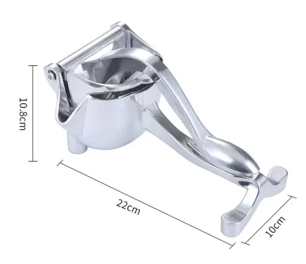 Ручний соковитискач - прес для фруктів та цитрусових Hand Juicer металевий із затискачем - фото 5