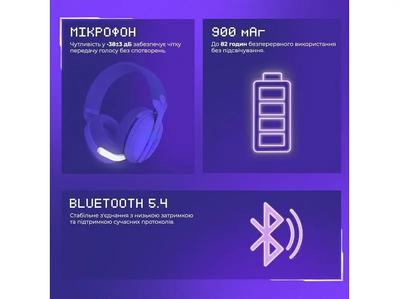 Навушники з мікрофоном Proove Gaming Glimmer (APP) White (WHGL00022017) - фото 9