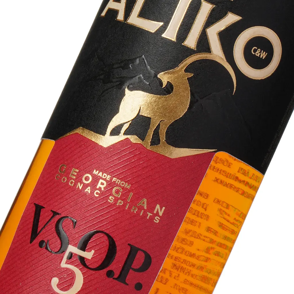 Коньяк України Aliko 5 зірок C&W 40% 0.25 л - фото 5