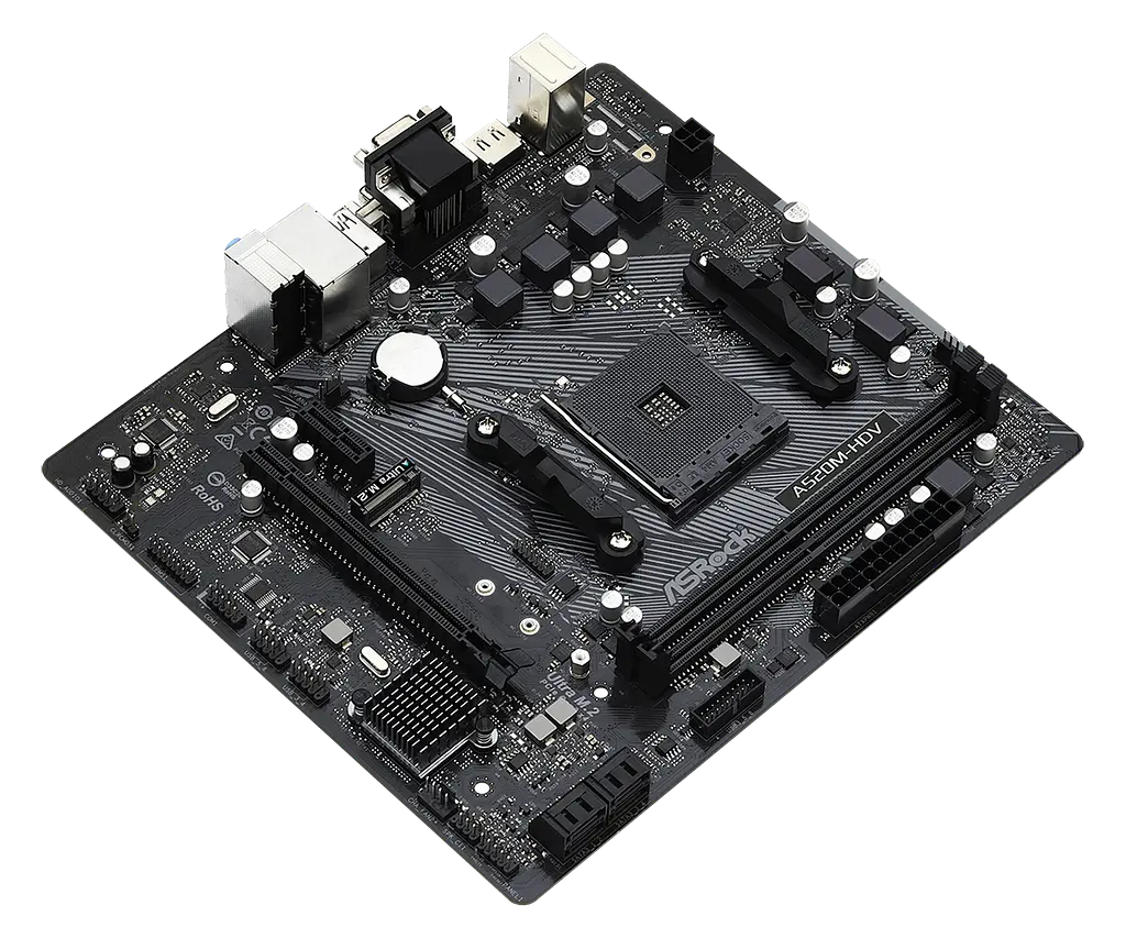 Материнська плата ASRock A520M-HDV Socket AM4 (A520M-HDV) - фото 2