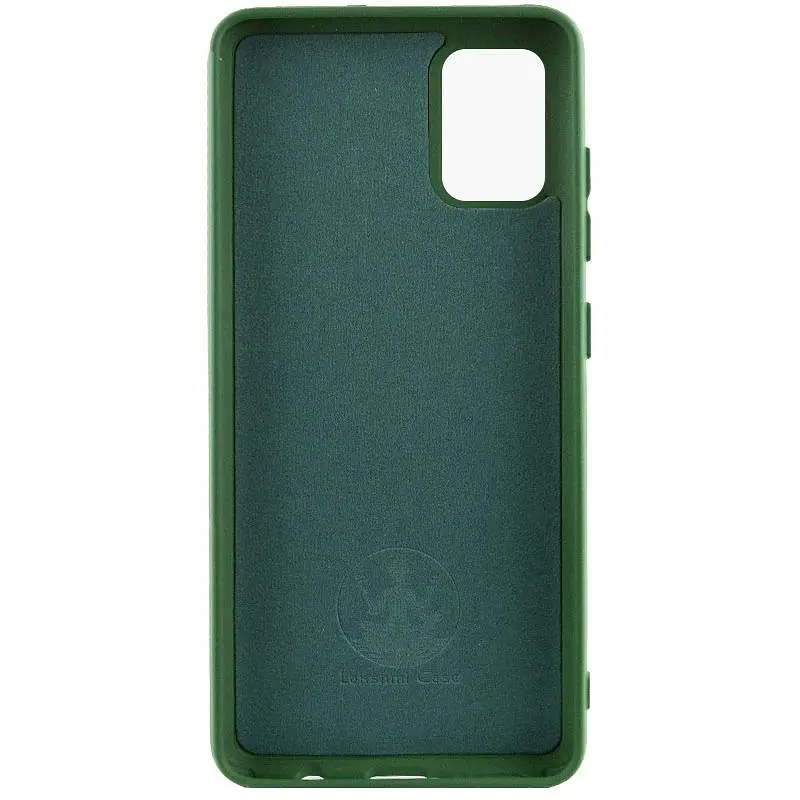 Чехол Silicone Cover Ummi Lakshmi (AA) для Samsung Galaxy A31 Зеленый / Dark green - фото 2