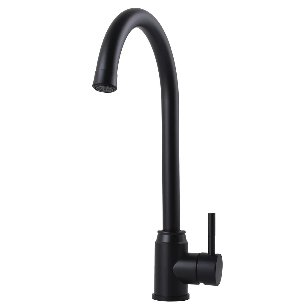 Змішувач для кухні Globus Lux Alpen SUS-203S-MOD-BB Чорний матовий - фото 2