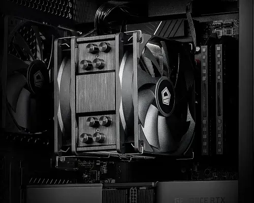 Кулер для процесора SE-214-XT Plus, Intel: 1851/1700/1200/115x, AMD: AM5/AM4, 124x98x150 ID-Cooling teh0027829 - фото 4