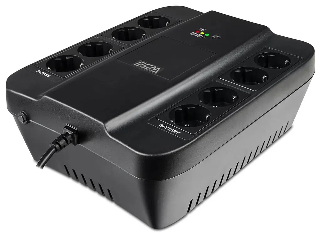 Джерело безперебійного живлення Powercom 850 ВА / 510 Вт / 9 А*ч (SPD.850U.USB)